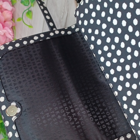 Kate Spade Laurel Way Large Carsen Musical Dot Crossbody Bag - Picture 7 of 11